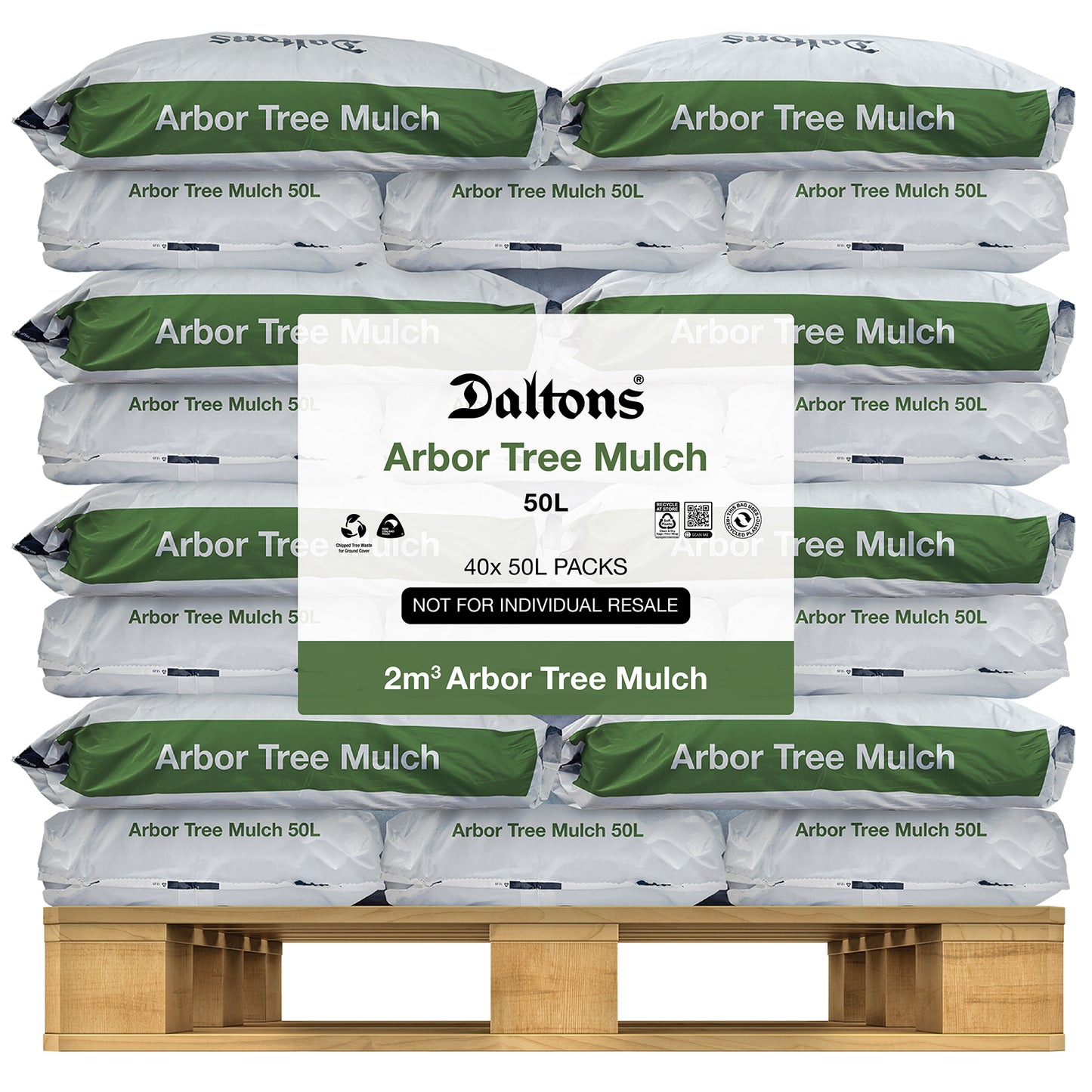 Daltons Commercial Arbor Tree Mulch Packs